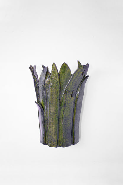 "Sintra" 40cm green wall sconce, Barracuda edition.