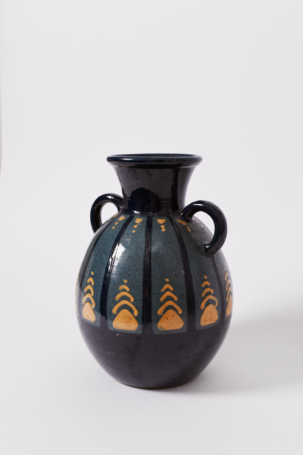 **Glazed terracota vase, Paul Jacquet. France, 1930s.