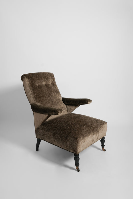 Lounge chair, 19th century.