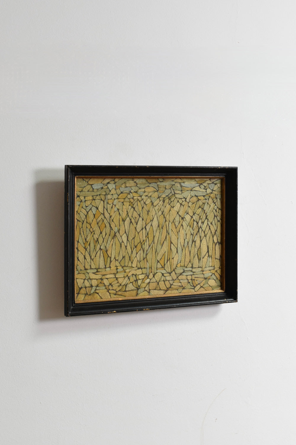 "Abstract Composition" oil on panel, 1960s.