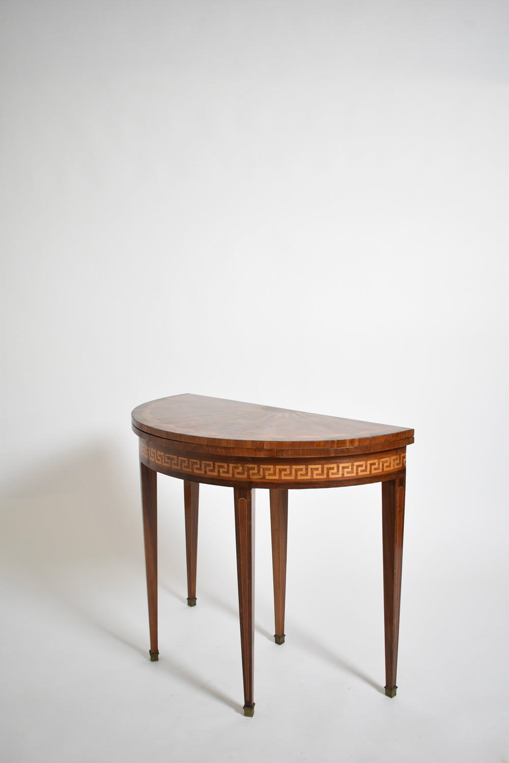Half moon console table, XIXth c.