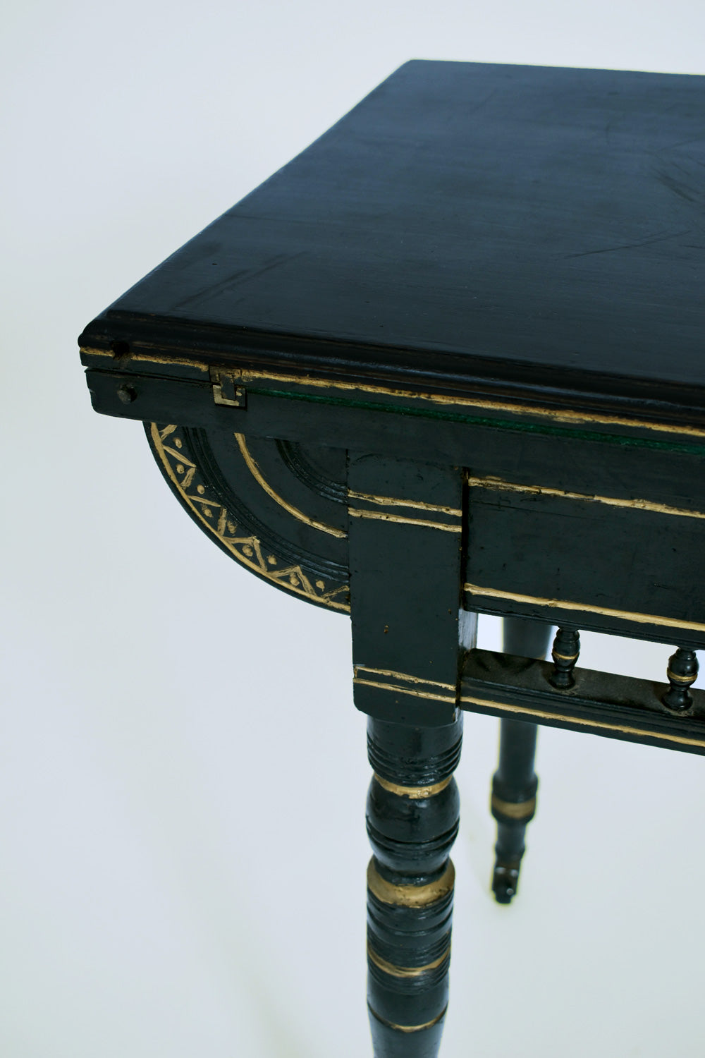 Godwin style ebonised table, 19th c.