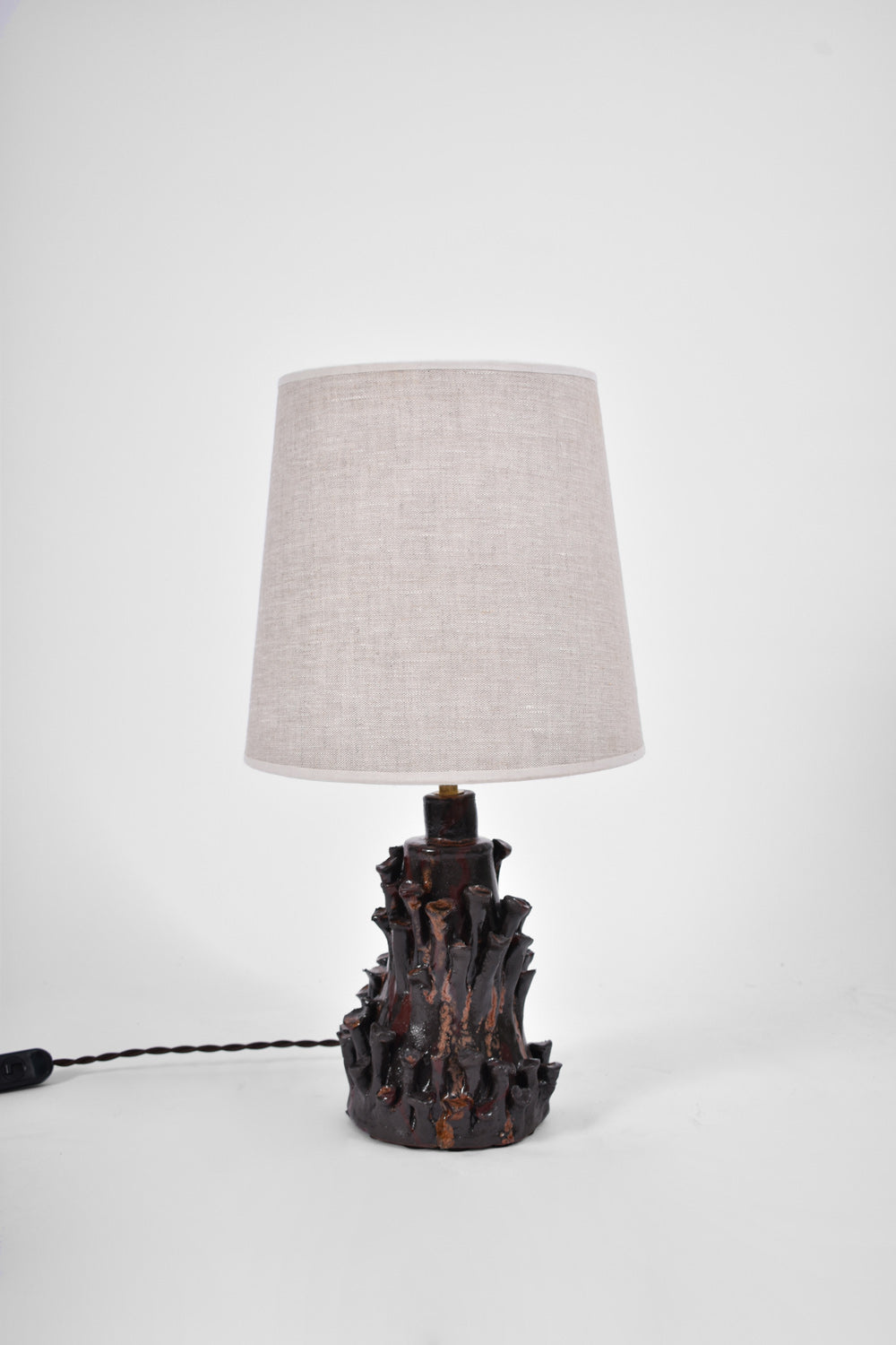 "Belize" 25cm brown lamp, Barracuda Edition.