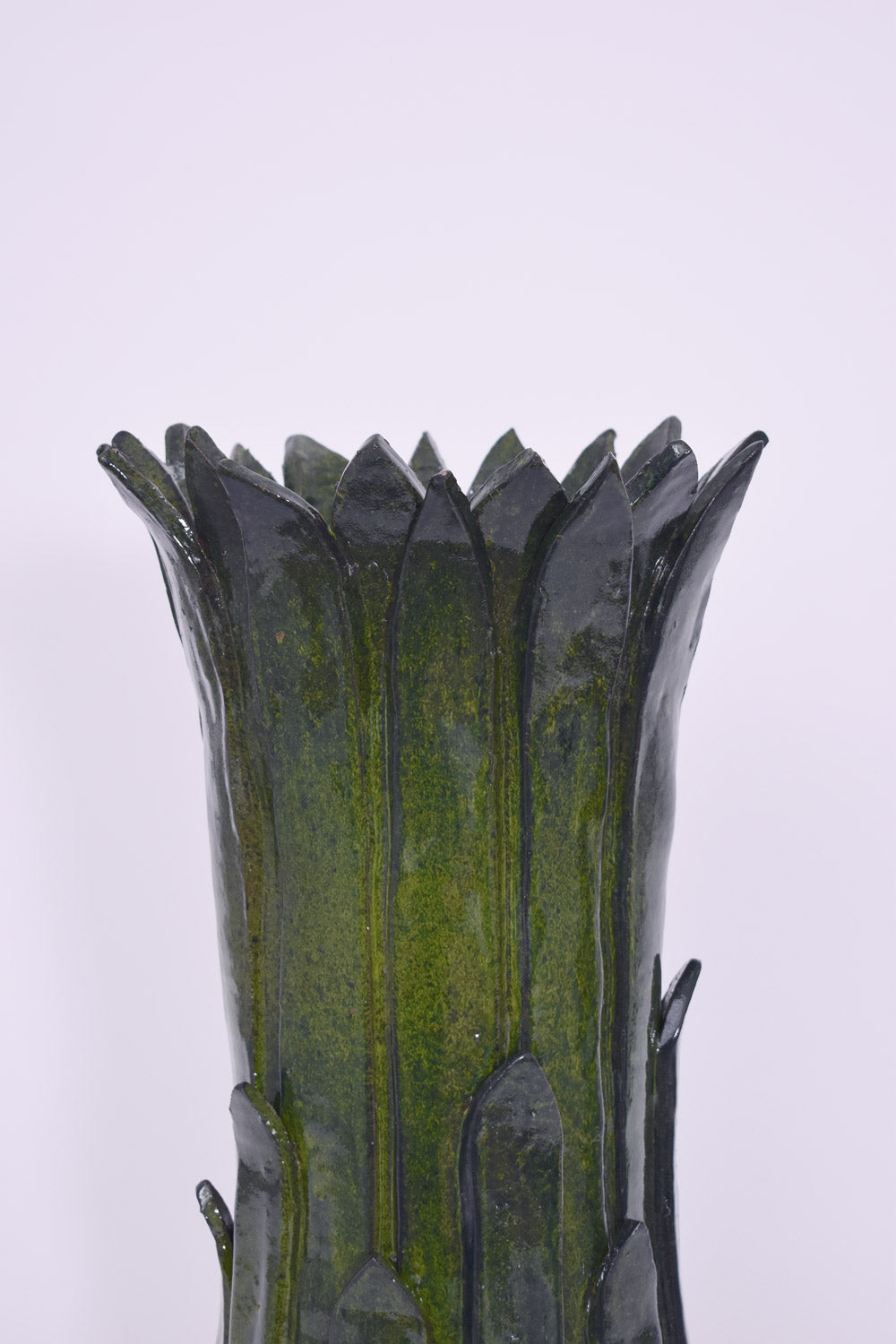 "Sintra" big green vase, Barracuda edition.