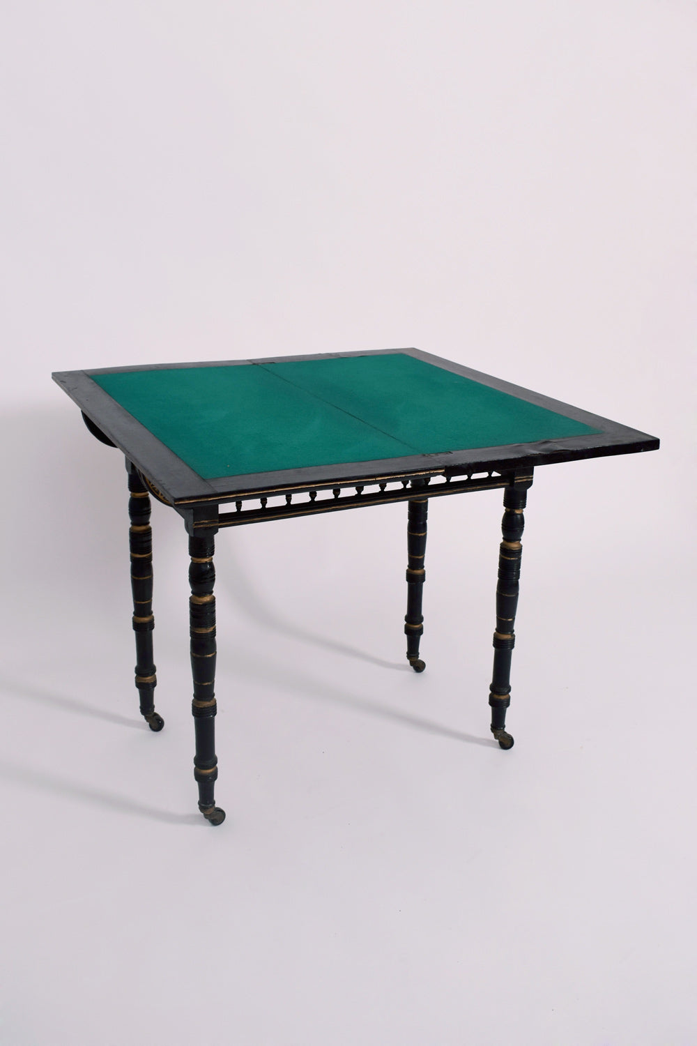 Godwin style ebonised table, 19th c.