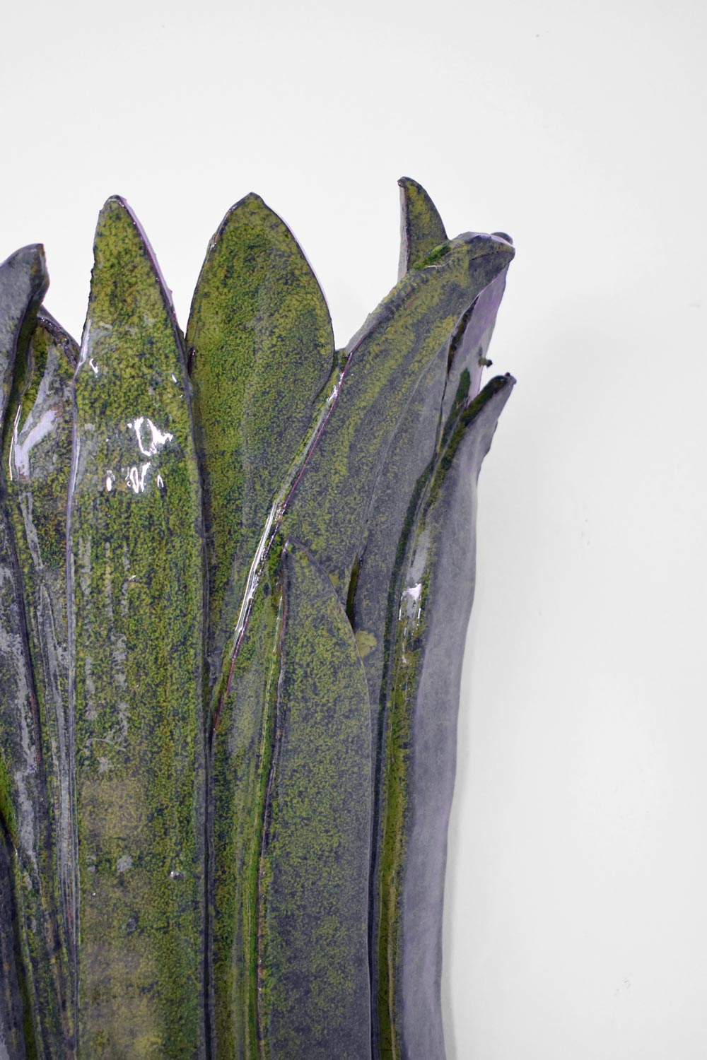"Sintra" 40cm green wall sconce, Barracuda edition.