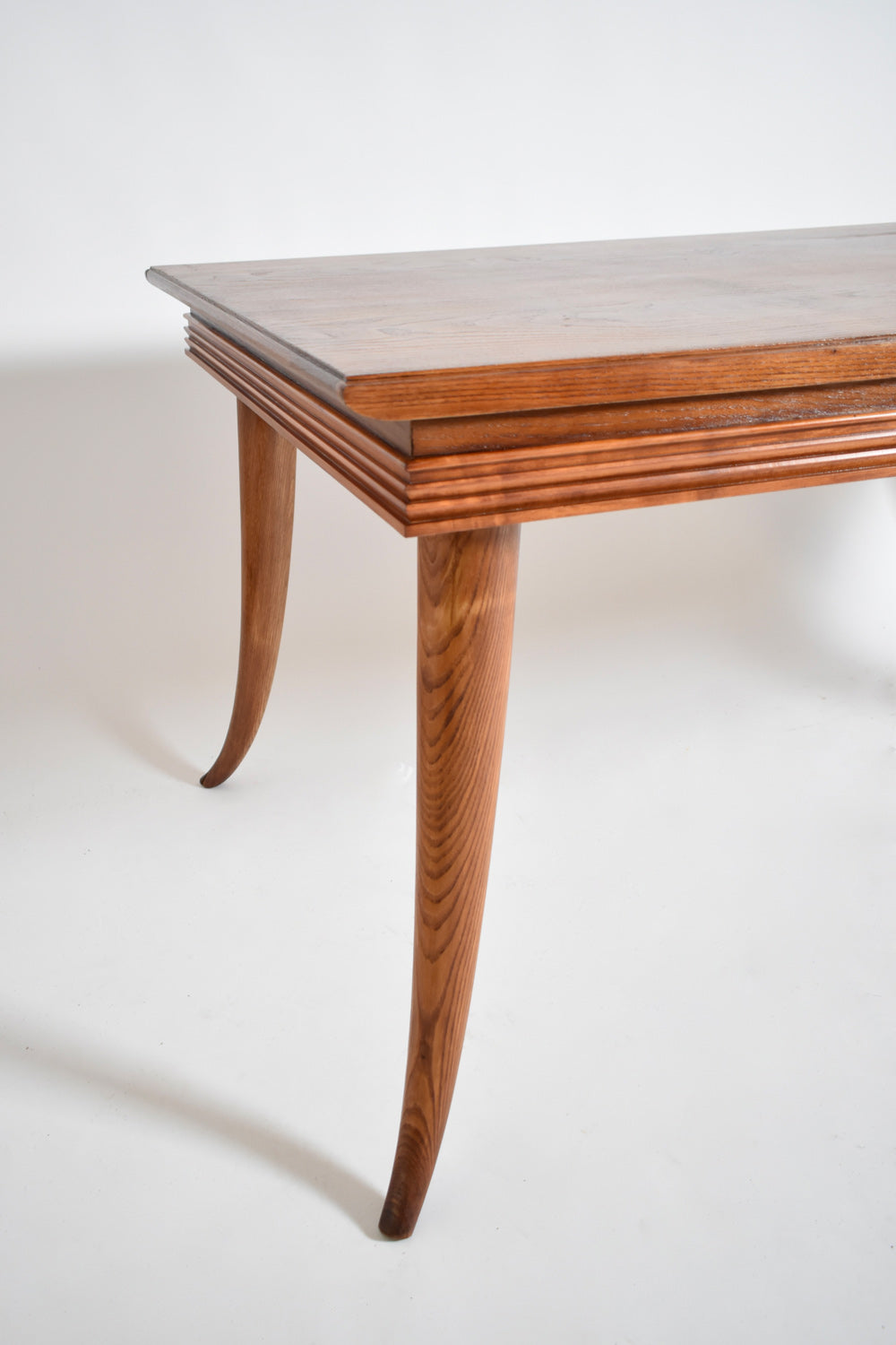 Etruscan style horns feet console dining table, 1960s.