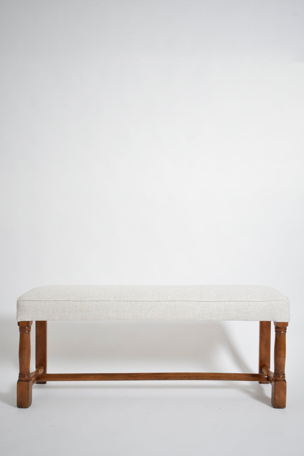 Beechwood piano stool, 1910s.