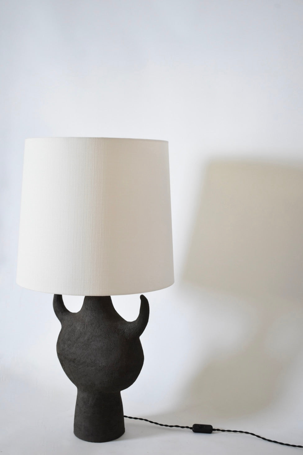 "Sevilla" black table lamp, Barracuda edition.