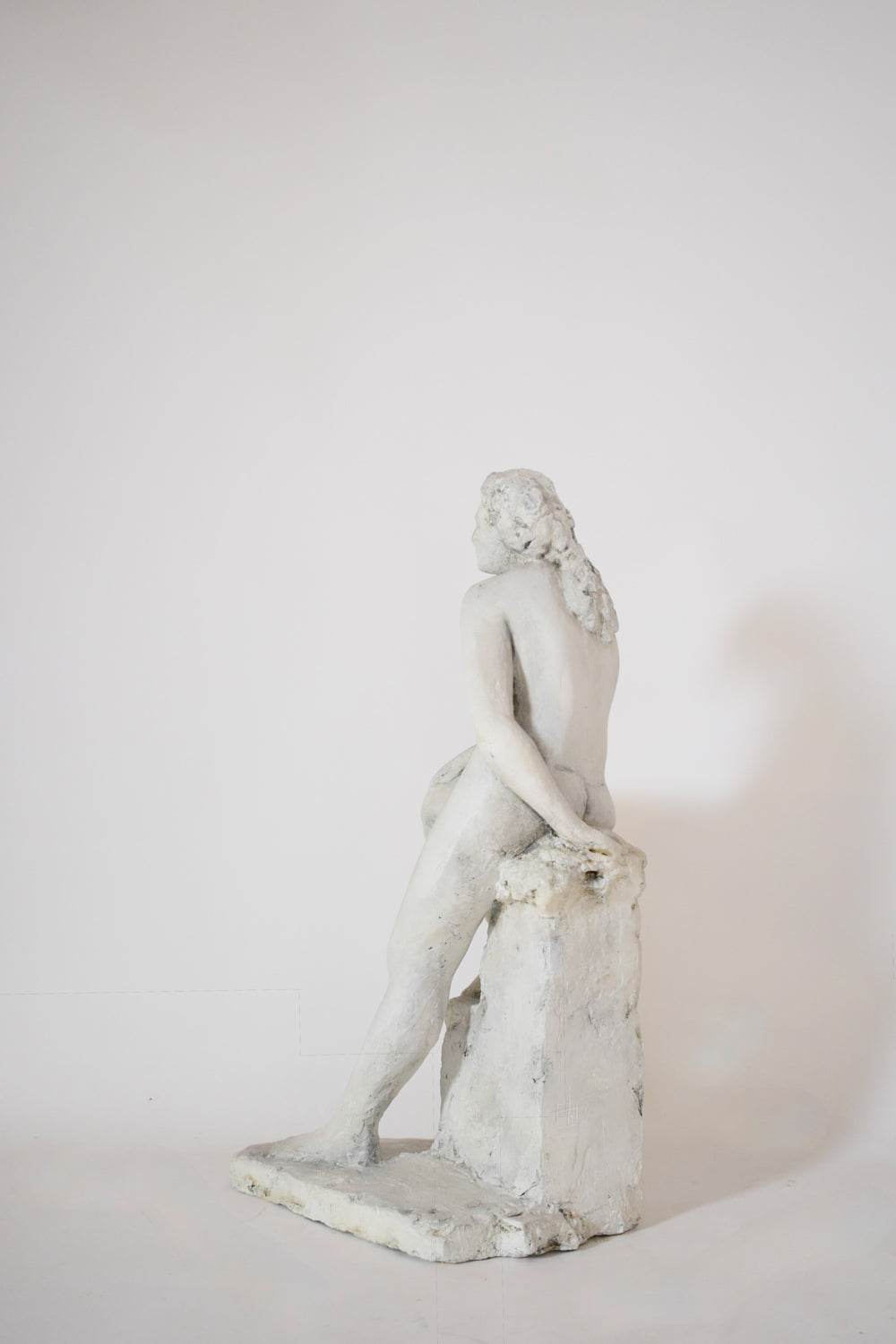 Woman plaster sculpture, 1930s.