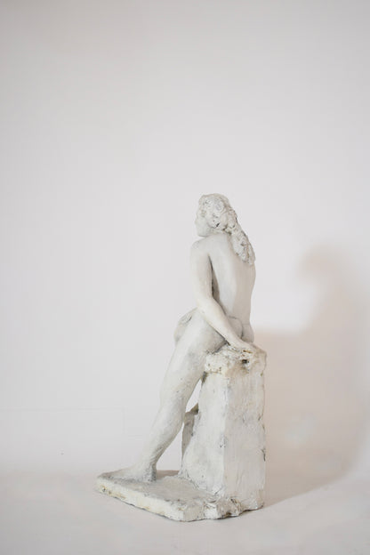 Woman plaster sculpture, 1930s.