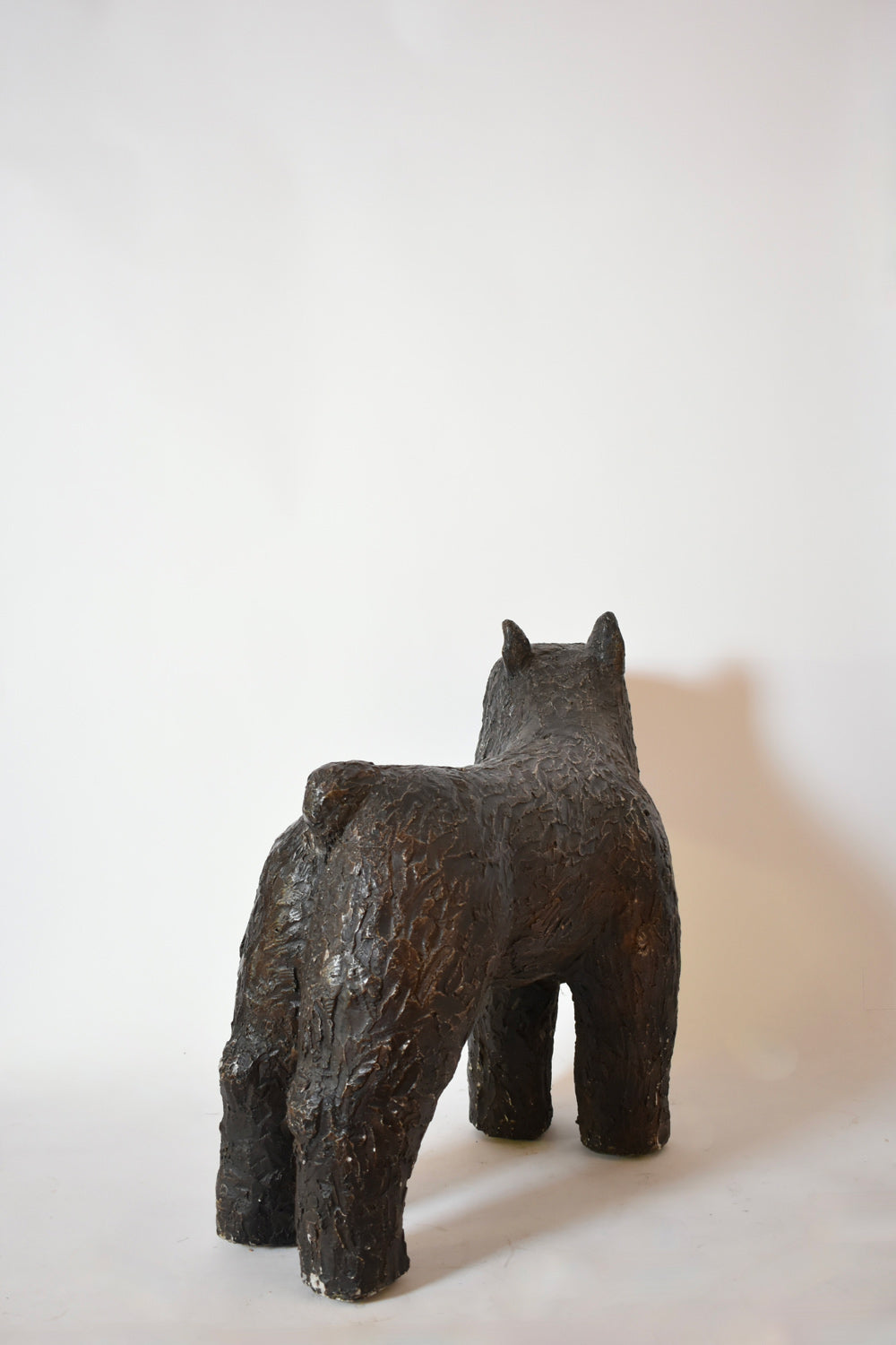 Ceramic zoomorphic sculpture, 1970s.