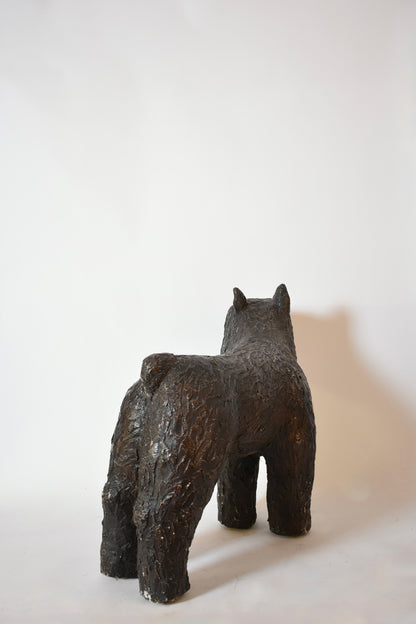 Ceramic zoomorphic sculpture, 1970s.