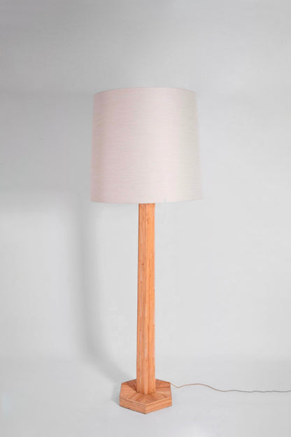 “Caprarola” rattan floor lamp, Barracuda Edition.