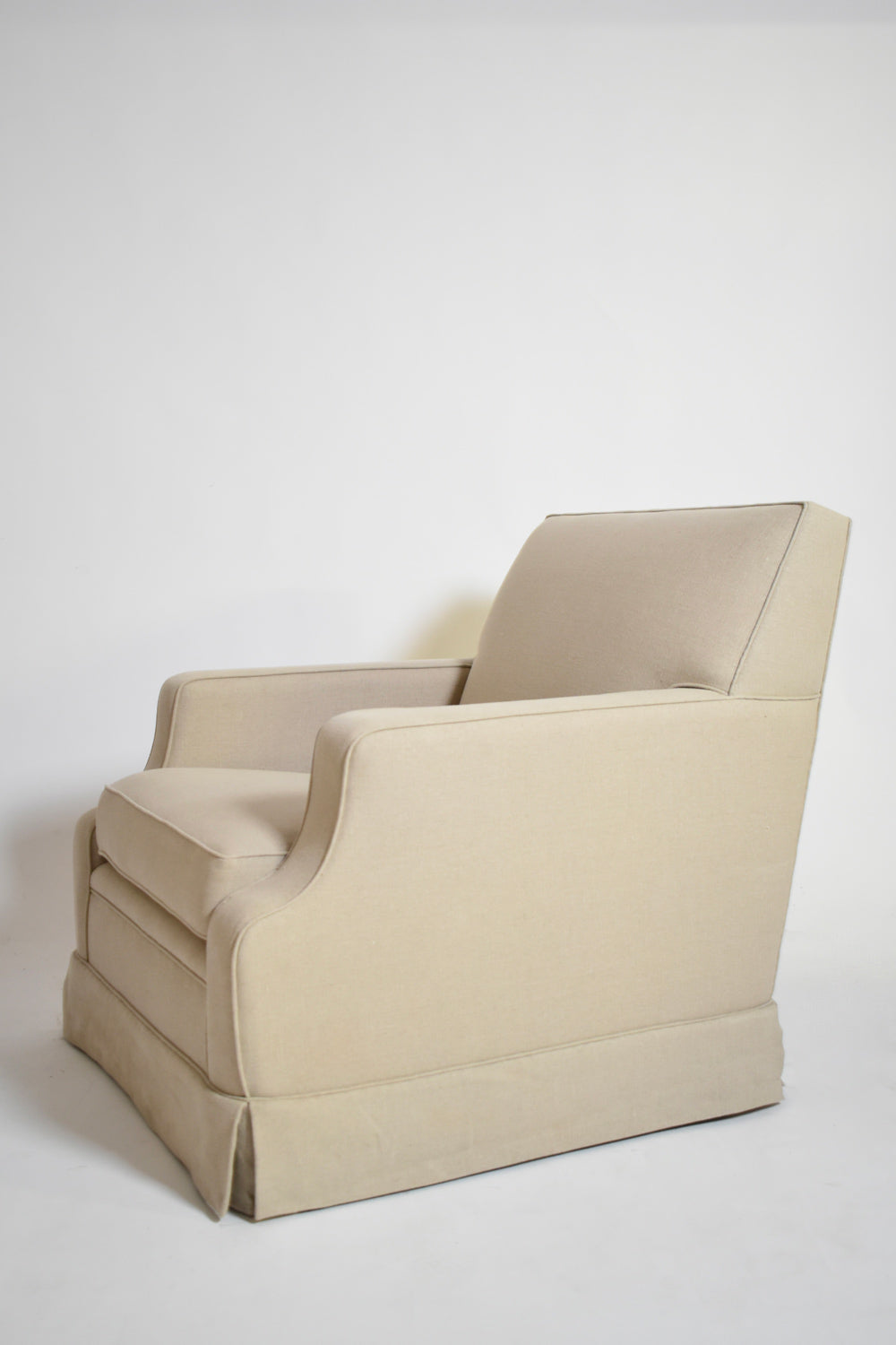 Fabric armchair, 1960s.