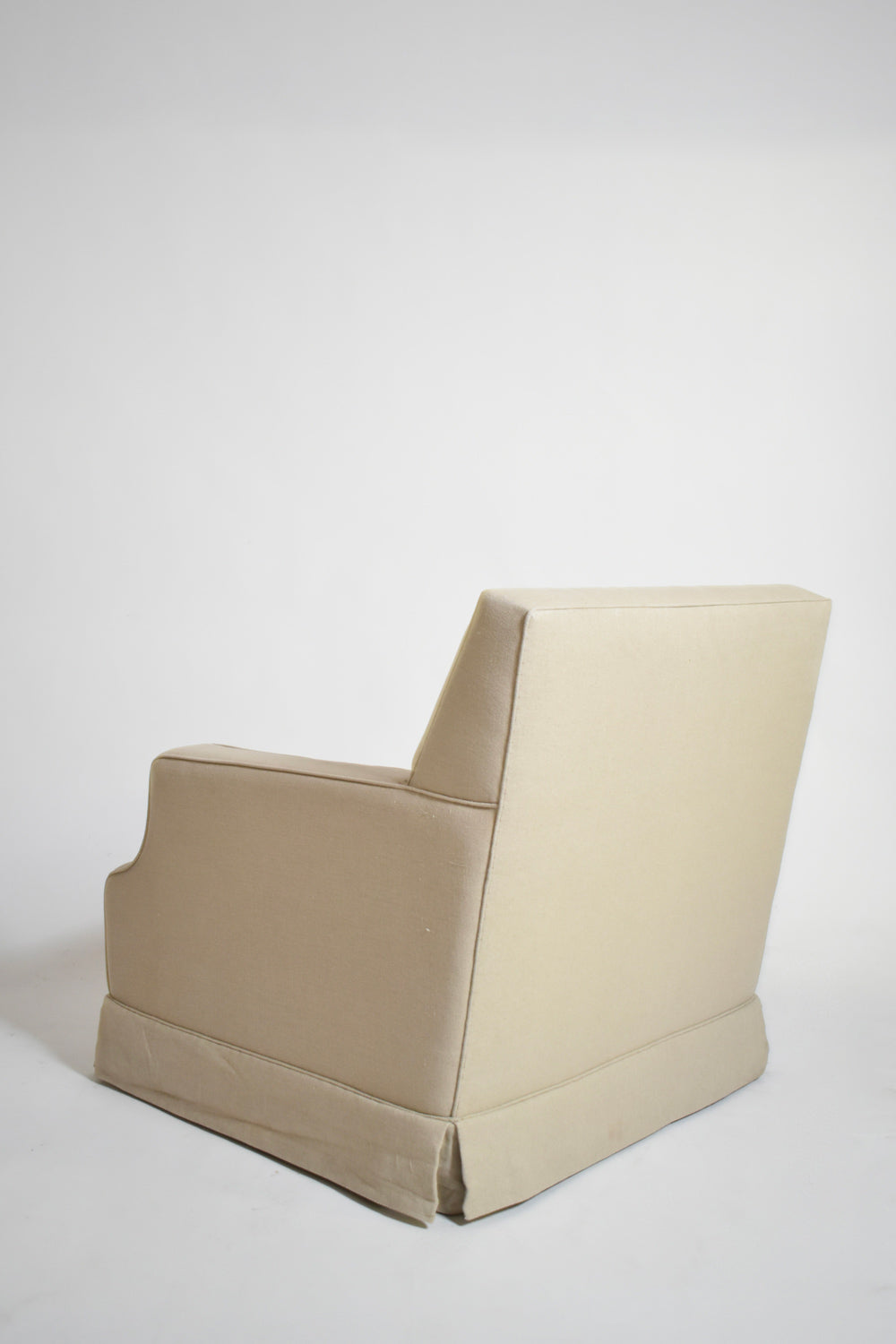 Fabric armchair, 1960s.