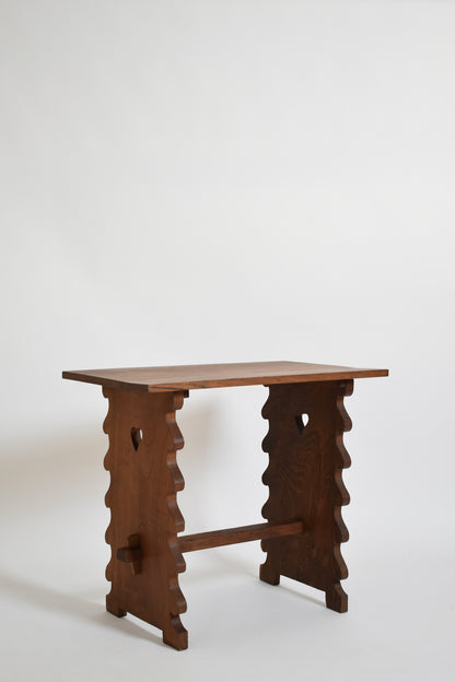 Oak Alentejana side table, 1960s.