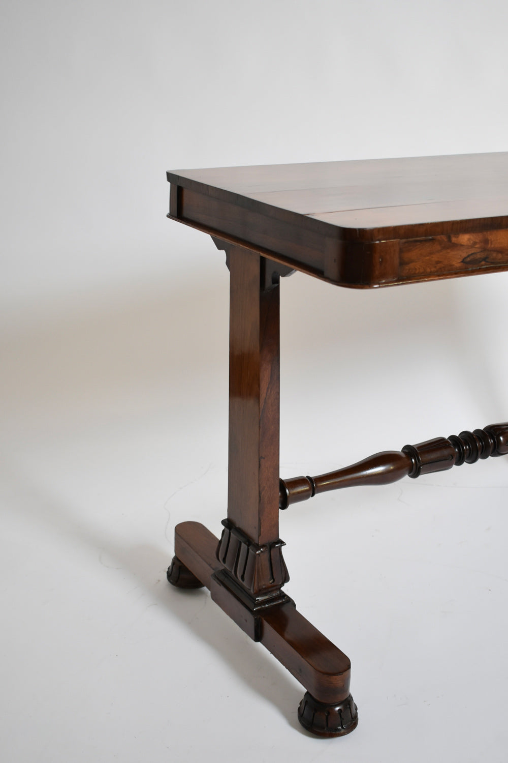 Victorian mahogany console table, 1910s.