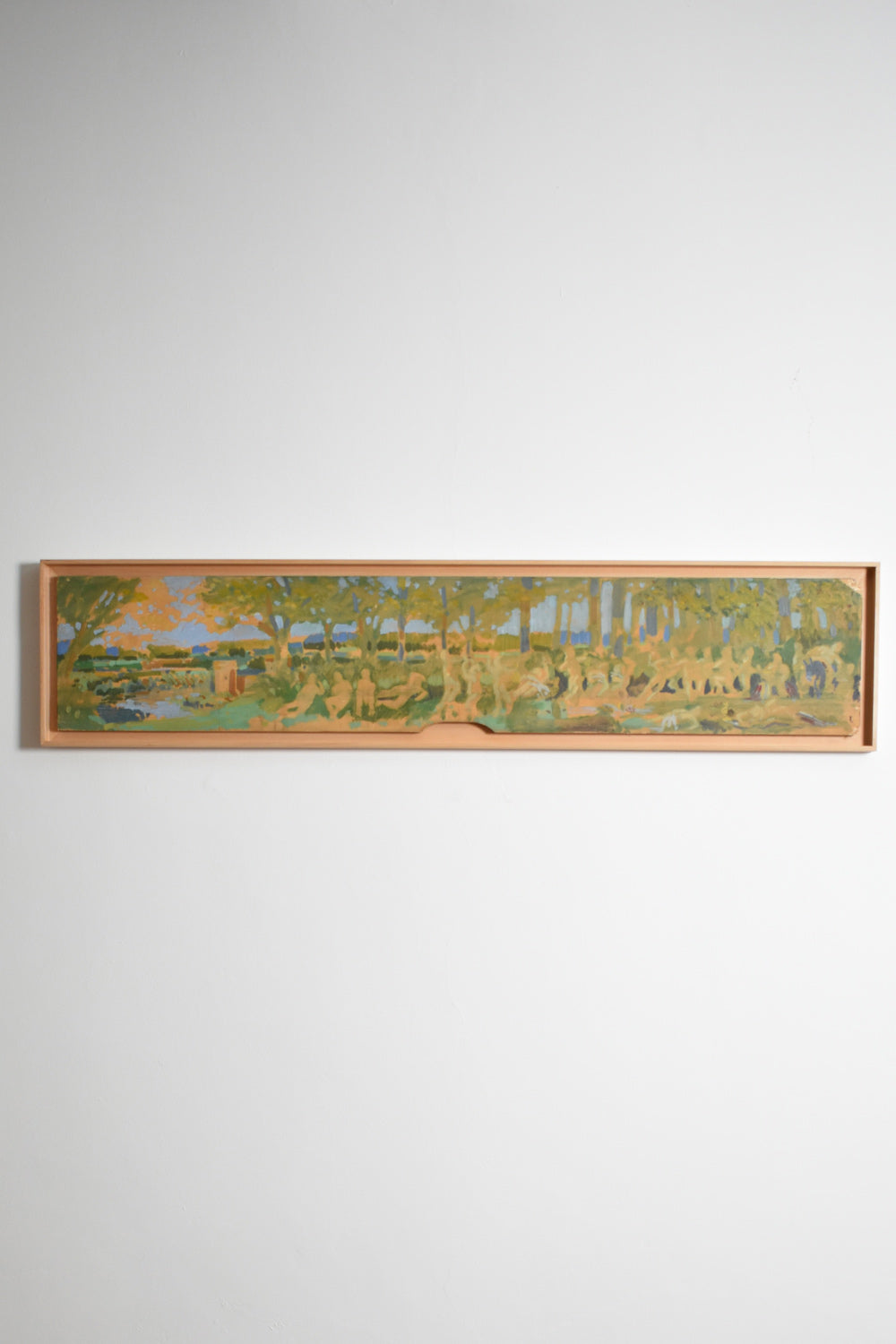 Study of figures in a landscape, 1970s.