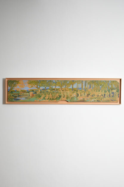 Study of figures in a landscape, 1970s.