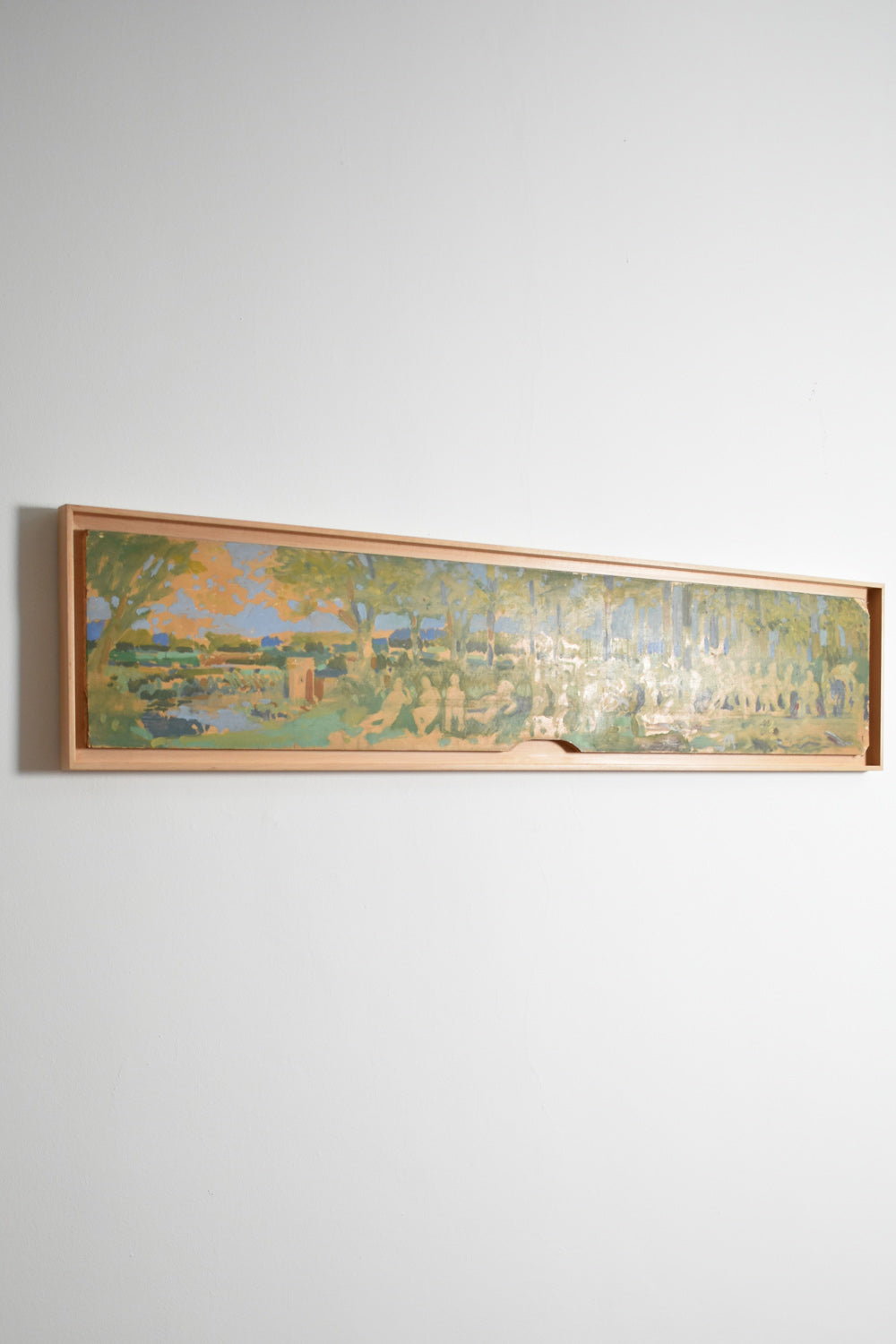 Study of figures in a landscape, 1970s.