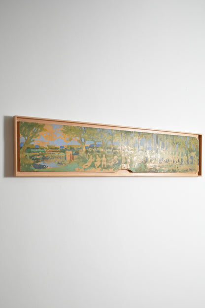 Study of figures in a landscape, 1970s.