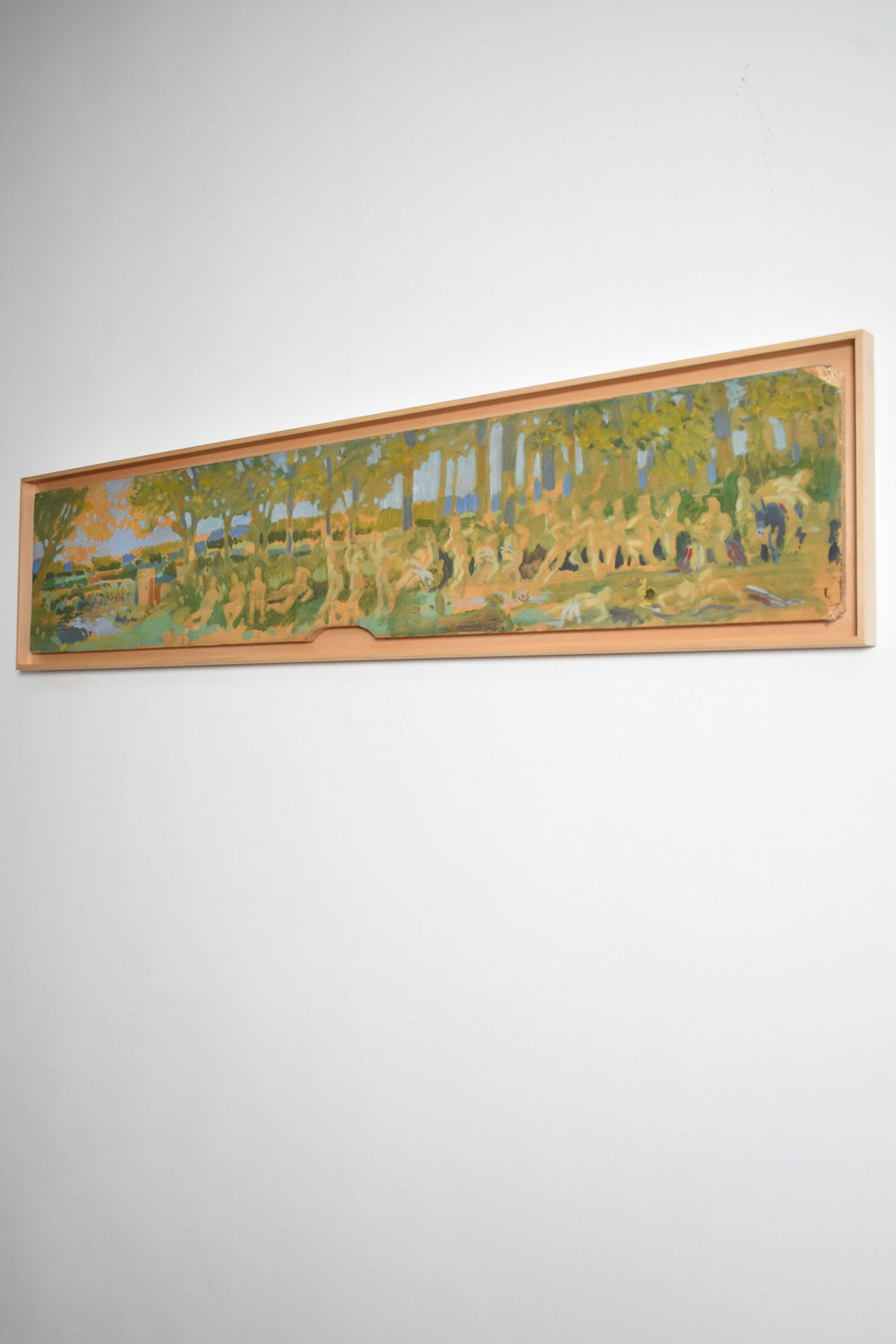 Study of figures in a landscape, 1970s.