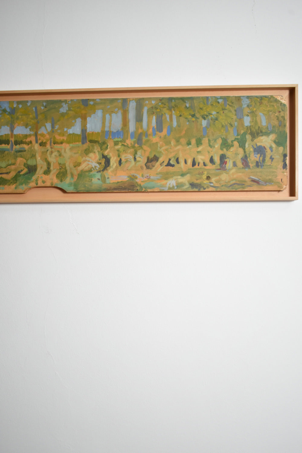 Study of figures in a landscape, 1970s.