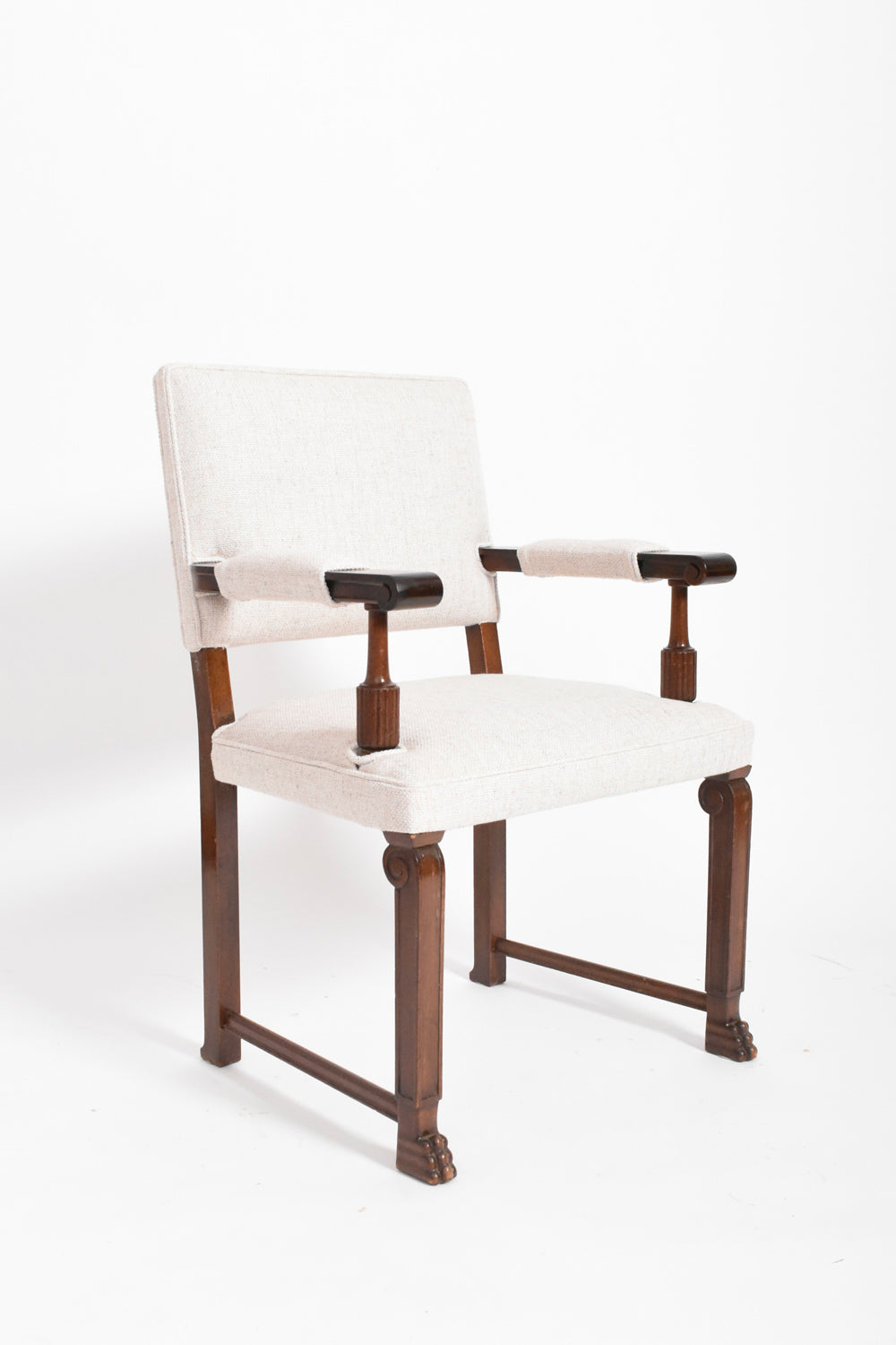 Zoomorphic legs armchair, 1940s.