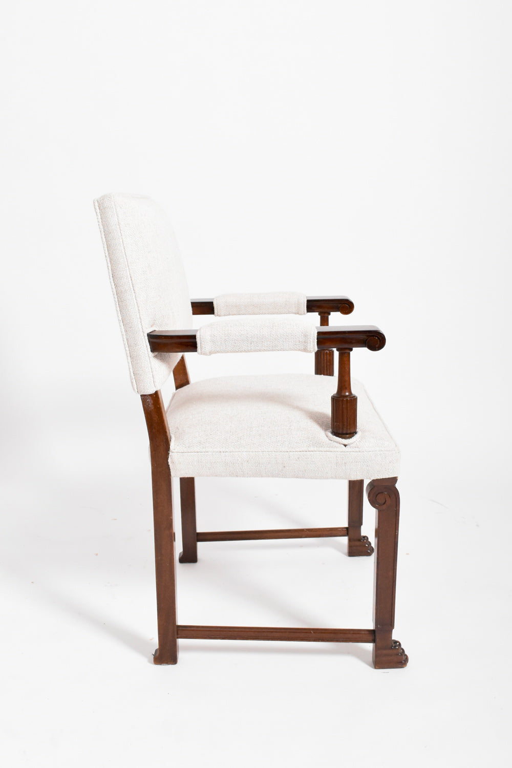 Zoomorphic legs armchair, 1940s.