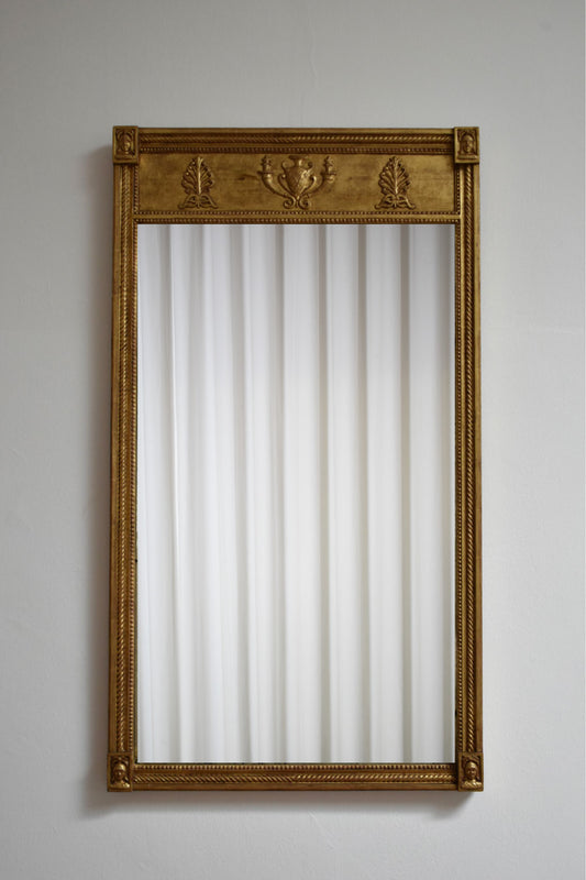 Gilded neoclassical style mirror, XIXth c.