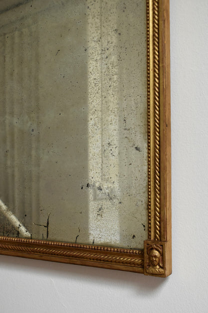 Gilded neoclassical style mirror, XIXth c.