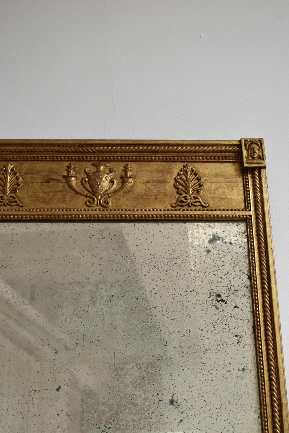 Gilded neoclassical style mirror, XIXth c.