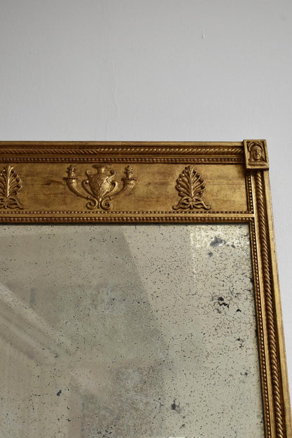 Gilded neoclassical style mirror, XIXth c.