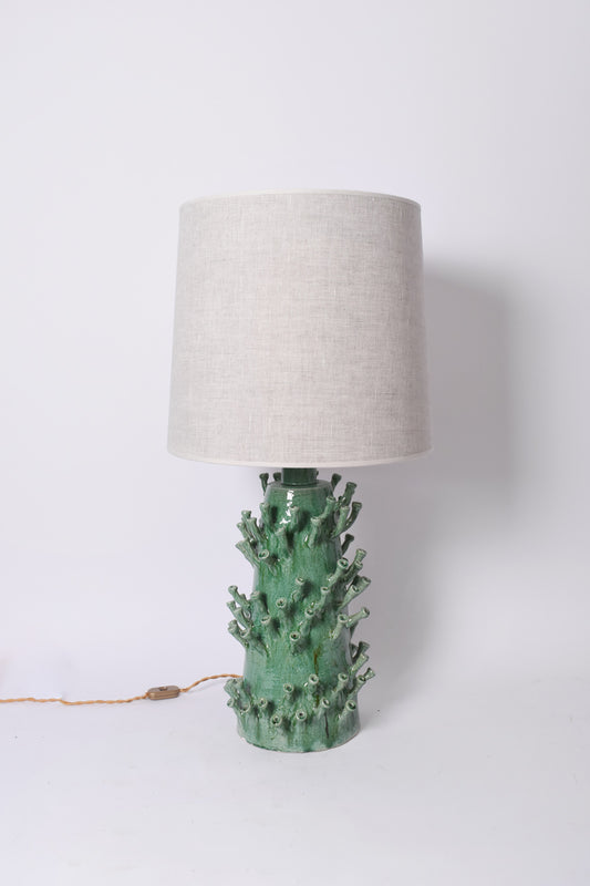 "Belize" 45cm green lamp, Barracuda Edition.