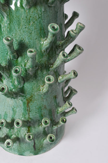 "Belize" 45cm green lamp, Barracuda Edition.