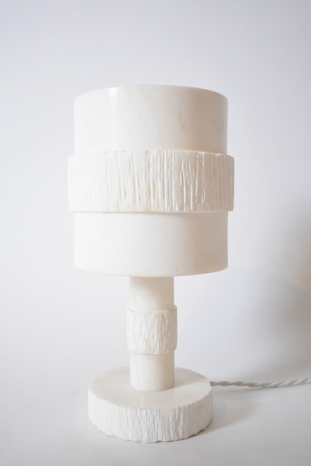 Alabaster lamp, 1970s.