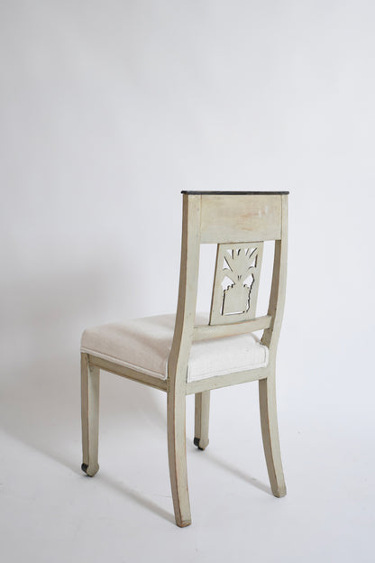 Neoclassical pineapple chairs, 1960s.