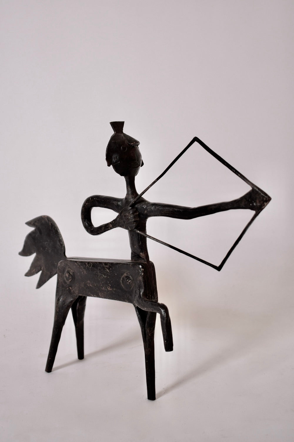 Marolles style wrought iron centaur, 1960s.