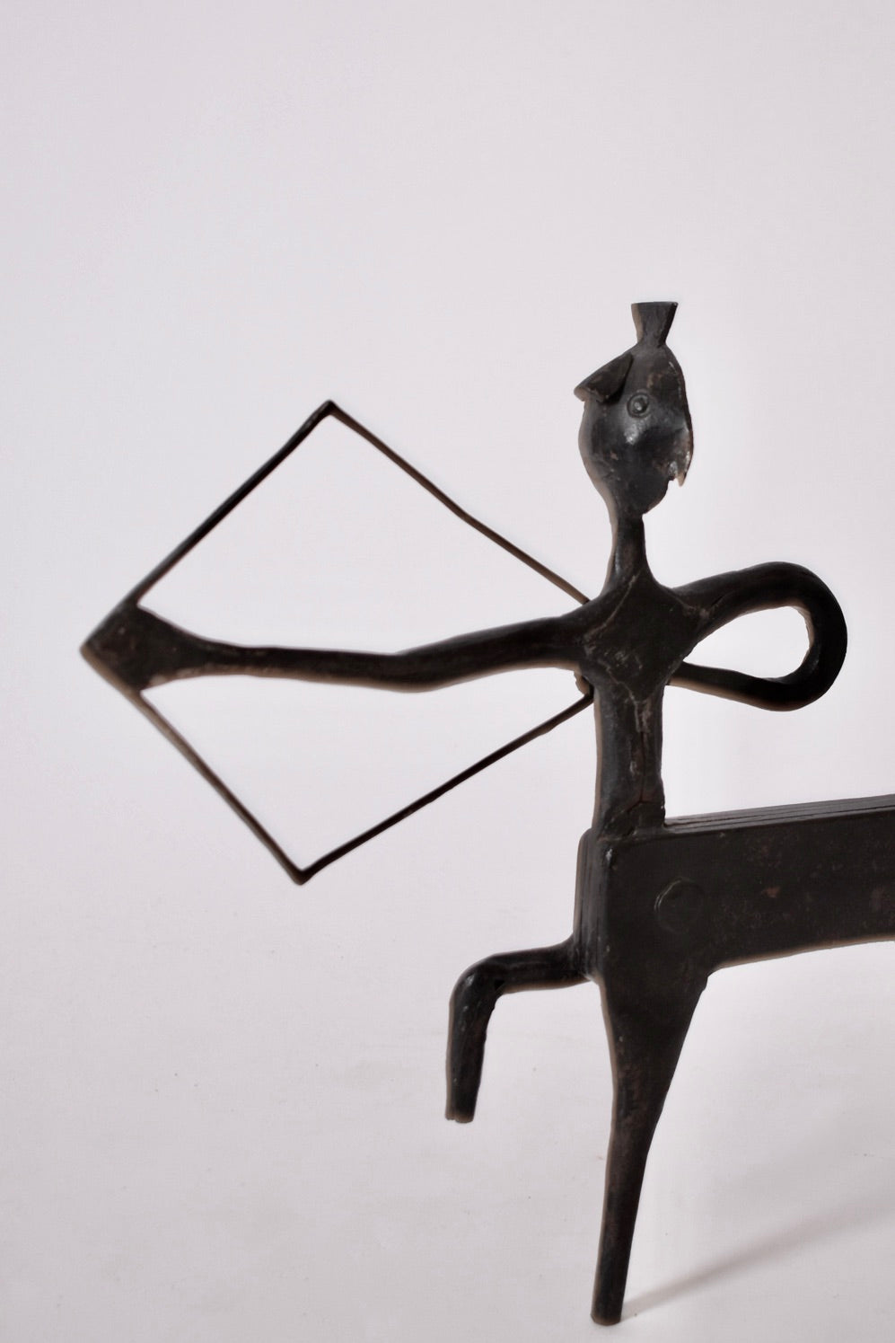 Marolles style wrought iron centaur, 1960s.