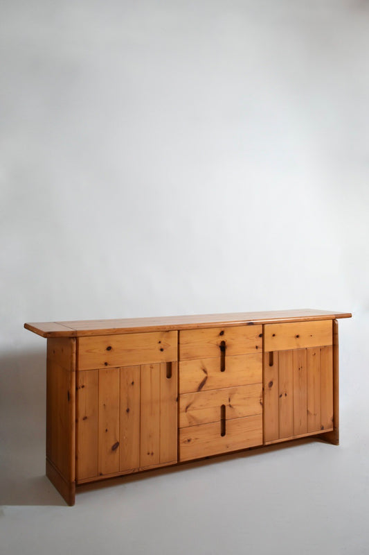Pine sideboard, 1970s.