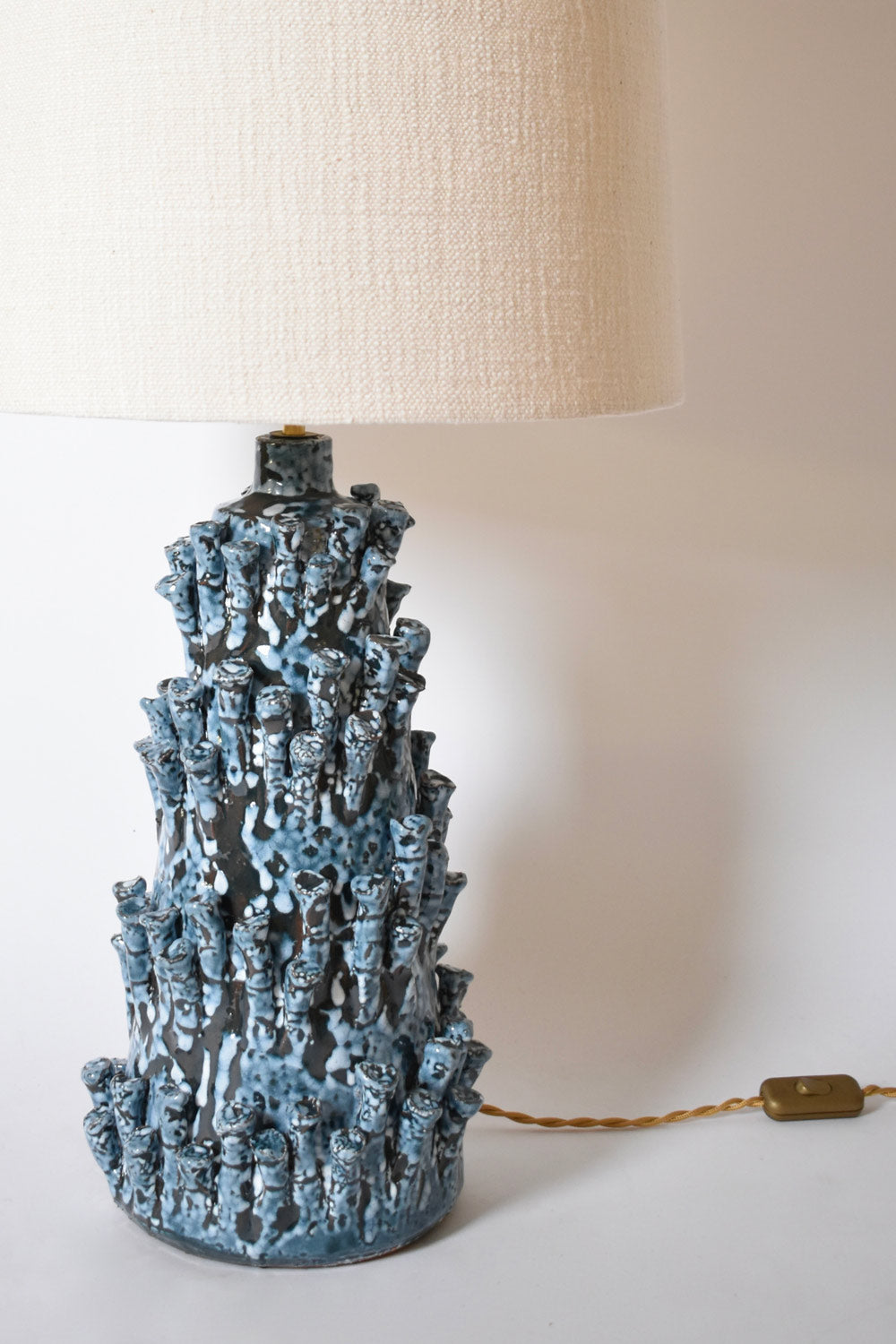"Belize" 45cm light blue lamp, Barracuda Edition.