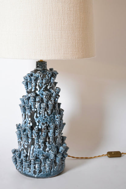 "Belize" 45cm light blue lamp, Barracuda Edition.