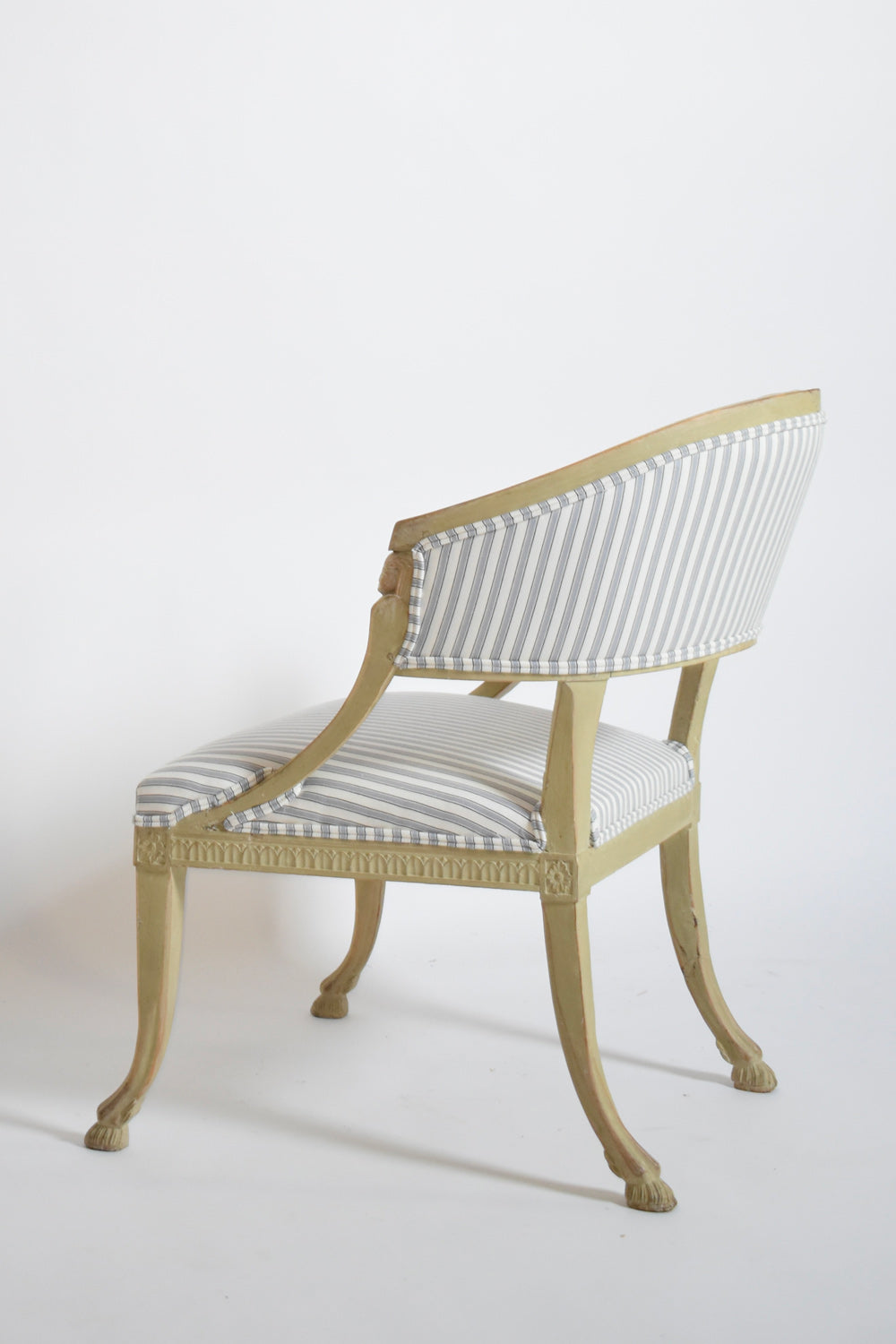Pair of Gustavian armchairs, XIXth c.