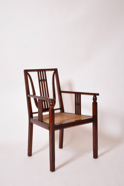 Viennese secession armchair, 1910s.