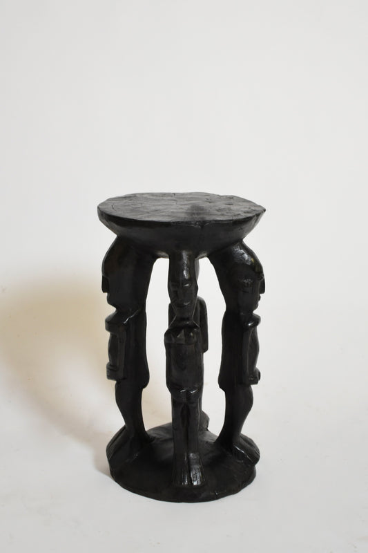 African anthropomorphic side table, 1960s.