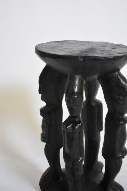 African anthropomorphic side table, 1960s.