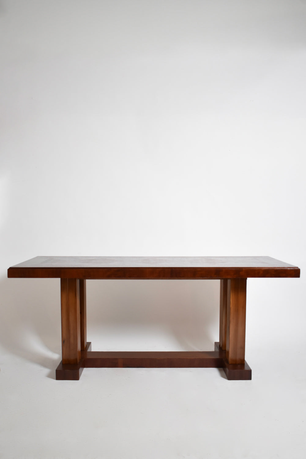 Art Deco console with a spacer, 1940s.