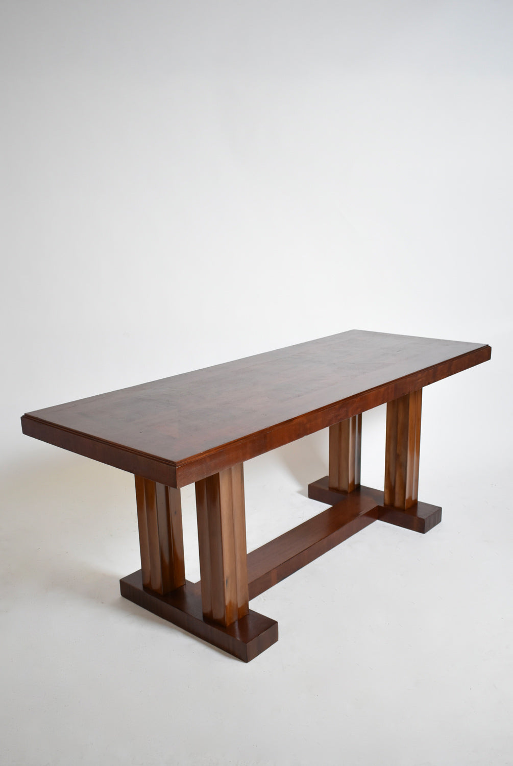 Art Deco console with a spacer, 1940s.
