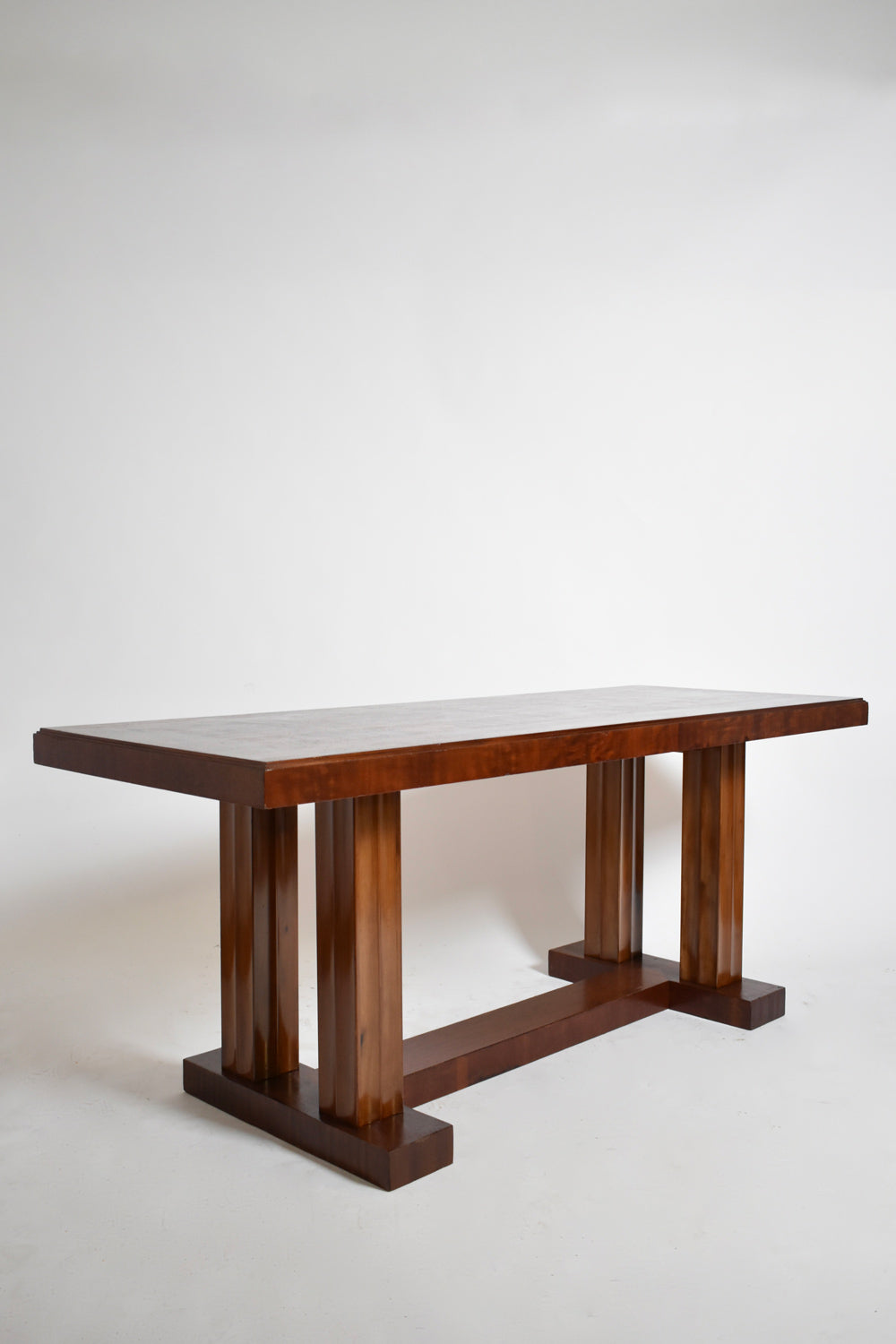 Art Deco console with a spacer, 1940s.